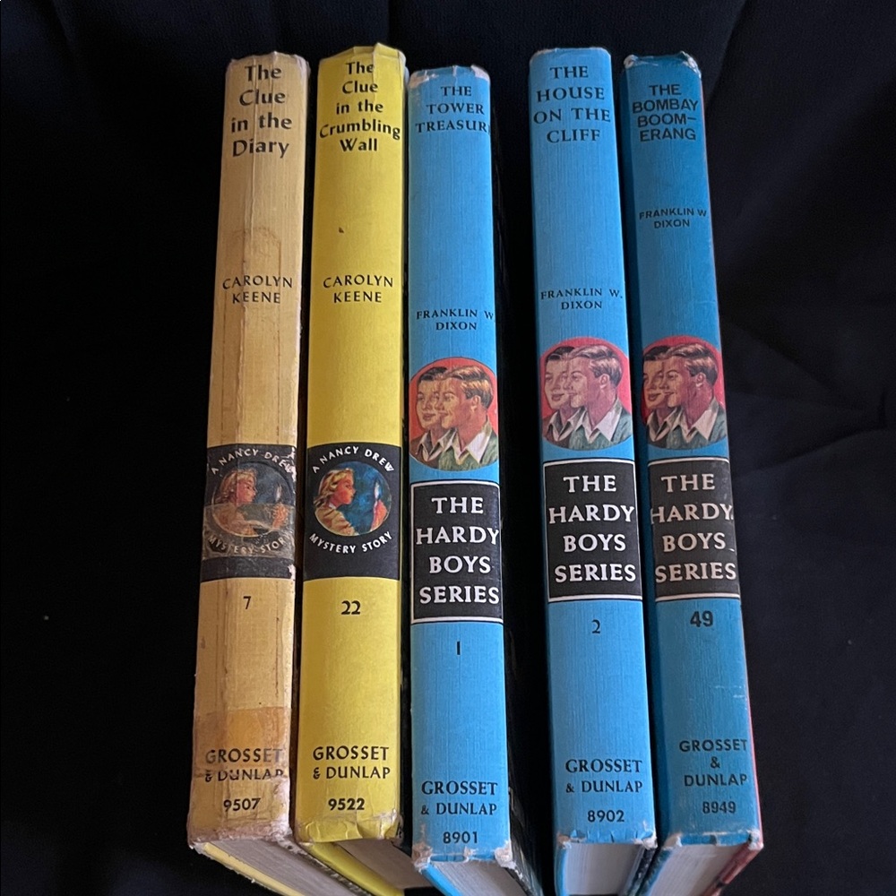 Hardy Boys and Nancy Drew Book Set